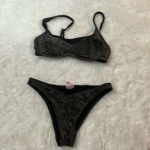 Rainbow sparkle bikini